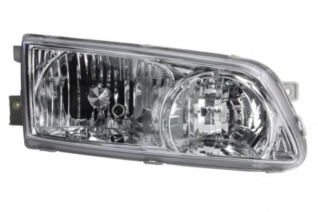 Фара права H7/H1, прозора хутро/ел.рег. [] DEPO 221-1119R-LD-EM