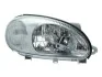 Фара прав. H4 з поворотн., ручн. регул. [DEPO] 222-1104R-LD-EN