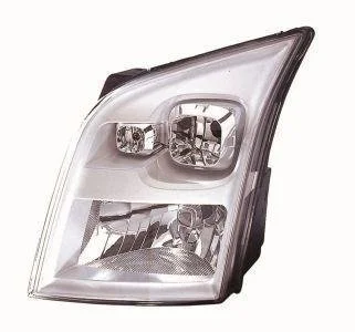 Фара правая сторона H4 (хром) эл.рег. [] DEPO 431-1175R-LD-EM