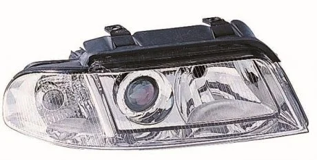 Фара правая сторона H7/H7, автом. регул. 3/99- [] DEPO 441-1137R-ND-EM