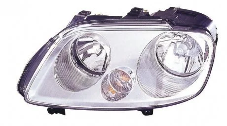 Фара ліва CADDY III 2004-15 електро коректор DEPO 4411193LLDEM
