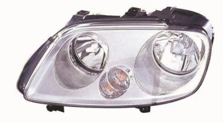 Фара права сторона H7/H1 ел.[] DEPO 441-1193R-LD-EM