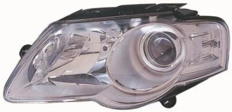 Фара правая сторона H7/H4 с поворотником, авт. регул. [] DEPO 441-11A7R-LDEM1