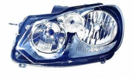 Фара левая H7/H15, дв.L, электрорегулировка, с моторч., тип Hella [] DEPO 441-11C6L-LDEM2