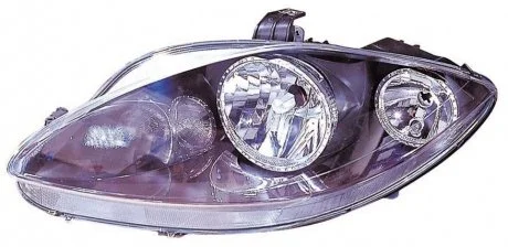 Фара левая H7/H1, электрорегулировка, [] DEPO 445-1116L-LDEM2
