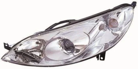 Фара левая сторона H7/H1 с поворотником, авт. регул. [] DEPO 550-1134L-LD-EM