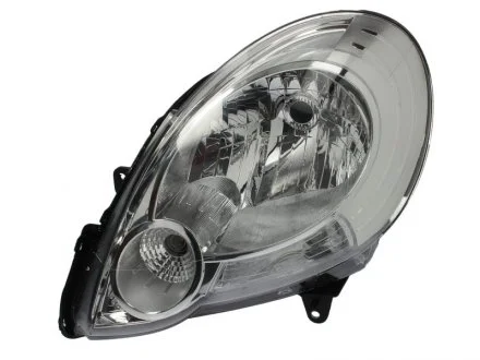 Фара левая H4, автом. рег. [] DEPO 551-1176L-LD-EM