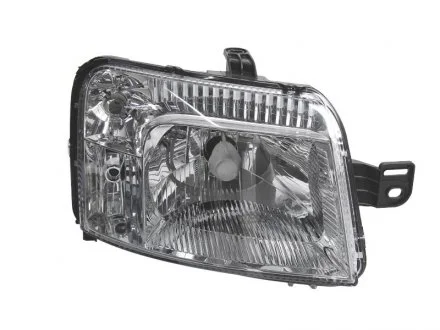 Фара прав (галоген, H4/PY21W/W5W, електричн, з мотором) FIAT PANDA 169 09.03-03.09 DEPO 661-1141R-LD-EM