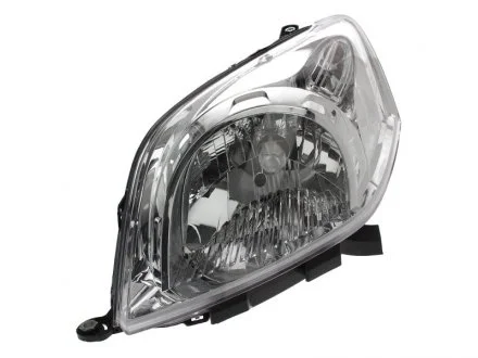 Фара левая H4 с указателем поворота эл.рег.с моторч.[] DEPO 661-1158LMLD-EM