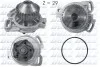 Водяний насос помпа AUDI 100 200 90 COUPE QUATTRO A158