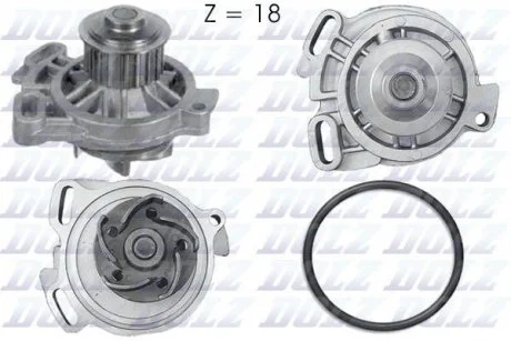 Водяной насос помпа VW TRANSPORTER DOLZ A176