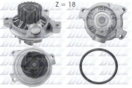 Водяний насос помпа AUDI 100 A6 / VOLVO 850 940 960 S70 S80 V70 / VW LT Mk II LT28-50 TRANSPORTER Mk IV T4 DOLZ A178