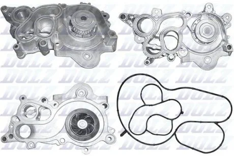 Водяний насос помпа VAG 1,2-1,4TFSi 12 - DOLZ A234