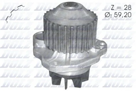 Насос водяний DOLZ C123
