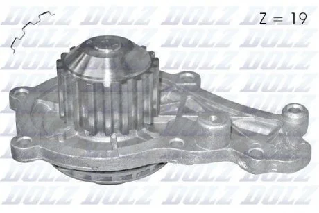 Водяной насос помпа CITROEN XSARA PICASSO (N68) / FORD FOCUS C-MAX / PEUGEOT 206 (2A / C) 206 SW (2E / K) 307 (DOLZ C129