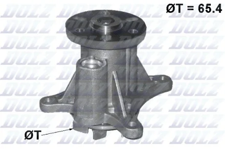 Водяний насос помпа CITROEN C5 / 407/607 2.7HDI 04 - DOLZ C137