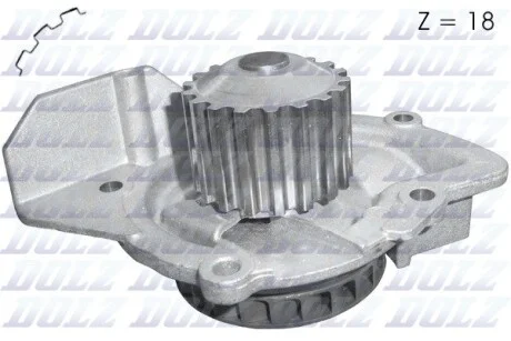 Водяний насос помпа CITROEN / FORD / PEUGEOT C4 / Picasso / Jumpy / C-Max / 308/508 / Expert 2,0HDi 09 - DOLZ C147