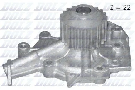 Водяний насос помпа CHEVROLET Kalos Matiz Tico (KLY3) / DAEWOO Matiz / Tico (KLY3) / DOLZ D214