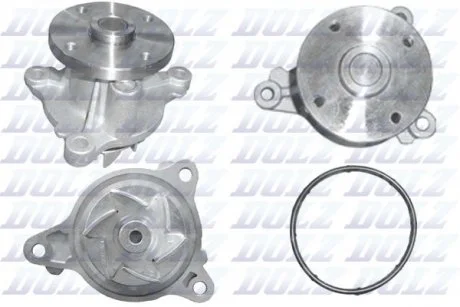 Водяной насос помпа HYUNDAI / KIA i20 / RIO 1,2 11 - DOLZ H235