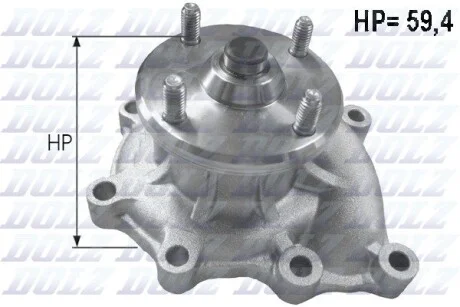 Помпа Dolz ALPINA/KIA B3/Sedona "2,9-3,3 "99-06 DOLZ K103