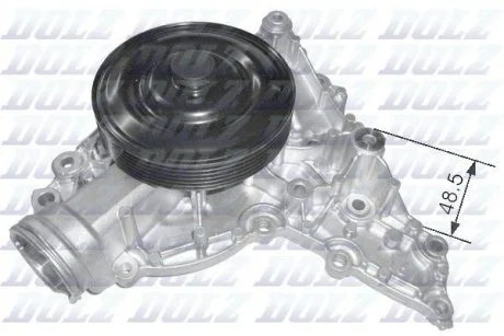 Водяной насос помпа MERCEDES W203 / 204/211/212 / ML (164) / GL (164) / 221 05 - DOLZ M229