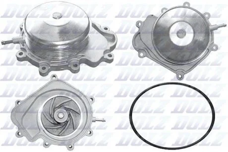 Водяний насос помпа MERCEDES C (W204) / E (W207, W212) / V (W447) OM651 07 - DOLZ M251