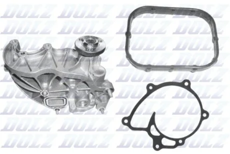 Водяний насос CHEVROLET,OPEL Captiva/Cruze/Orlando/Antara "2,0-2,2" 10>> DOLZ O275 (фото 1)