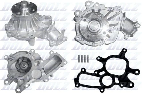 Фото 1 - водяной насос помпа TOYOTA Hiace / Hilux / LandCruiser 2,5-3,0D 01 - DOLZ T194 Водяной насос помпа TOYOTA Hiace / Hilux / LandCruiser 2,5-3,0D 01 - DOLZ T194 (фото 1)