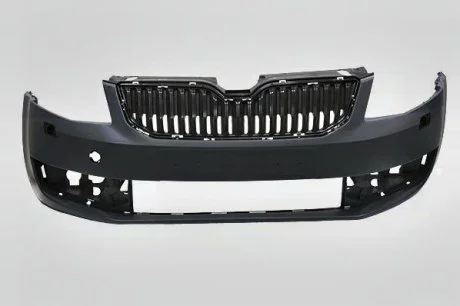 Бампер передний с решеткой радиатора Octavia A7 2013-17 DPA 88071785202