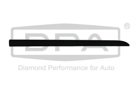 Молдинг передней Fabia 2 2007-2015 правой двери DPA 88530712802