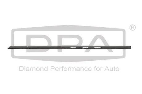 Накладка хром двери Passat B6 2005-2010 задняя левая DPA 88530810302