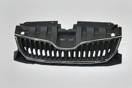 Решітка радіатора + хромована рамка Fabia 3 2015- (6V0853653 9B9 + 6V0853761 2ZZ) DPA 88531799002
