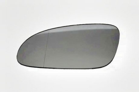 Стекло зеркала левое Алюминий Golf Jetta Passat 2005-11 DPA 88571231202
