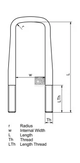 Стремянка ресори RVI DT 6.11127