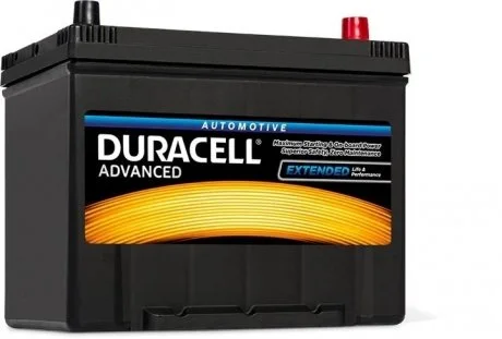 АКБ Advanced 70Ah 12V (260х174х200) R EN600A (Азия) Duracell DA70