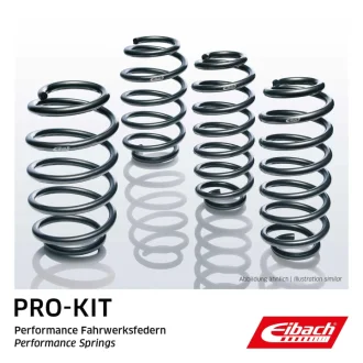 Занижуючі пружини, Pro-Kit, 4шт, (30мм / 30мм) (1250кг / 1630кг) BMW X5 (E53) 3.0D 04.01-09.06 EIBACH E10200090222