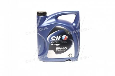 Олія моторна Elf Evolution 900 NF 5W-40 (4 л) ELF 194873