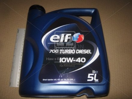 Олія моторна Evolution 700 Turbo Diesel 10W-40 (5 л) ELF 201553 (фото 1)