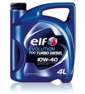 Олія моторна Elf Evolution 700 Turbo Diesel 10W-40 (4 л) ELF 203701