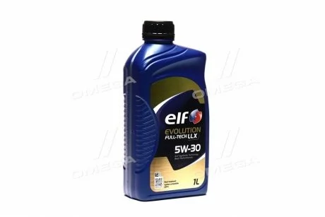 Мастило моторне синтетика Elf Evolution Full-Tech LLX 5W30 1L (VW 504.00/507.00/BMW LL-04/MB 229.51/229.31) ELF 213905