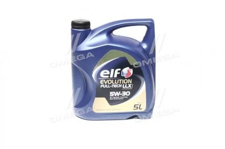 Масло моторное Evolution FULL-TECH LLX 5W-30, 5л ELF 213920