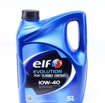 Олія моторна. Evolution 700 TD 10W-40 (SN) (Каністра 5л)) ELF 214121