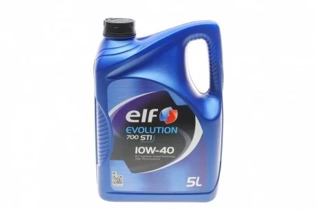 Олія моторна Elf Evolution 700 STI 10W-40 (5 л) ELF 216667