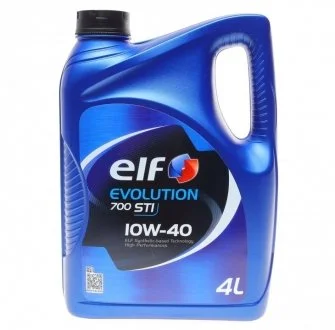 Олія моторна Elf Evolution 700 STI 10W-40 (4 л) ELF 216670