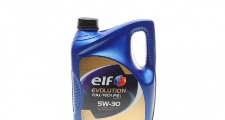 Мастило моторне Evolution Fulltech FE 5W30 (5 Liter) ELF 216689