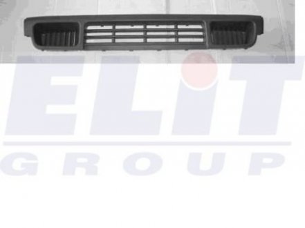 Решетка левая сторона переднего бампера с отв.противотуман., грунт.серый (MULTIVAN) ELIT KH9568 992 (фото 1)
