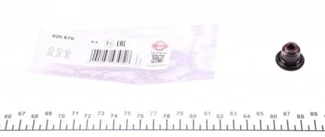 Сальник клапана 6X10,8X23X16,2 FORD Fiesta, Focus, Puma, Mazda 2,3, Volvo S40 ELRING 026670