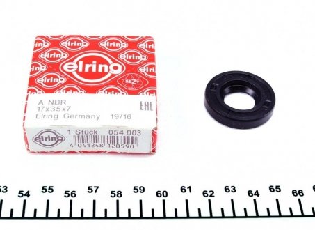 Уплотнительное кольцо ELRING 054.003 (фото 1)