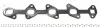 Прокладка выпускного коллектора OPEL Astra, Omega, Vectra 2,0-2,2 Dti 96- ELRING 081340 (фото 2)