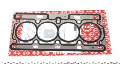 Прокладка головки блока цилиндров RENAULT Kangoo 1,2 16V ELRING 177230